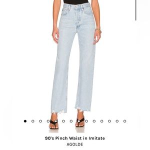 AGOLDE Pinch Waist 90s Jean 29 NEW Imitate